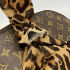 Louis Vuitton Handbag Monogram Leopard Azzedine Alaia Alma Brown — view 6