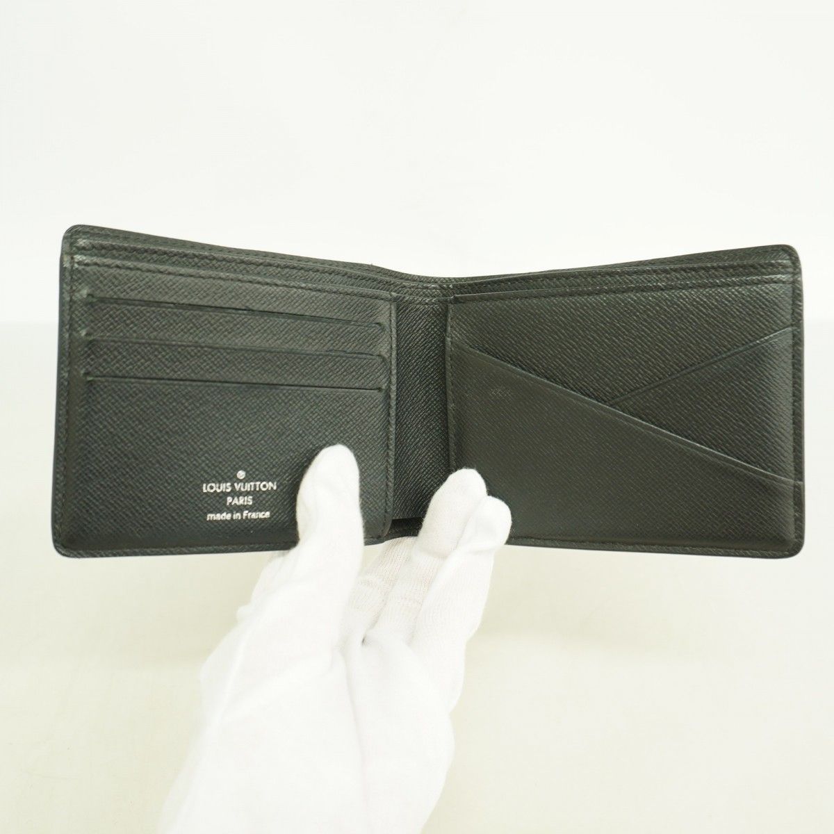 Louis Vuitton Billfold Monogram Eclipse Portefeuille Multiple Black Wallet — view 3