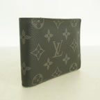 Louis Vuitton Billfold Monogram Eclipse Portefeuille Multiple Black Wallet — view 2