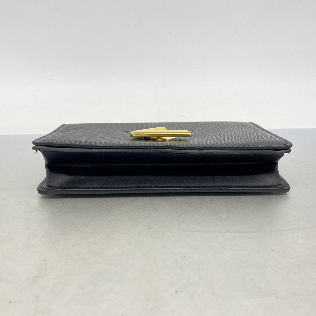 Louis Vuitton Shoulder Wallet Epi Portefeuille Twist Noir — view 3