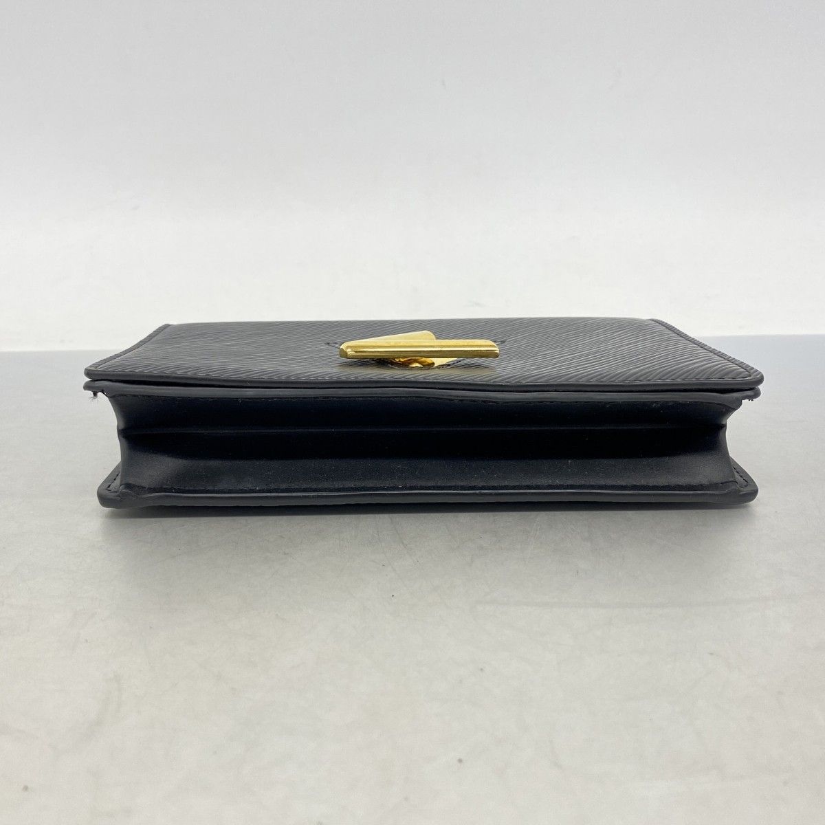 Louis Vuitton Shoulder Wallet Epi Portefeuille Twist Noir — view 3