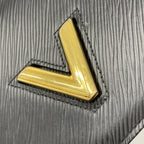 Louis Vuitton Shoulder Wallet Epi Portefeuille Twist Noir — view 8