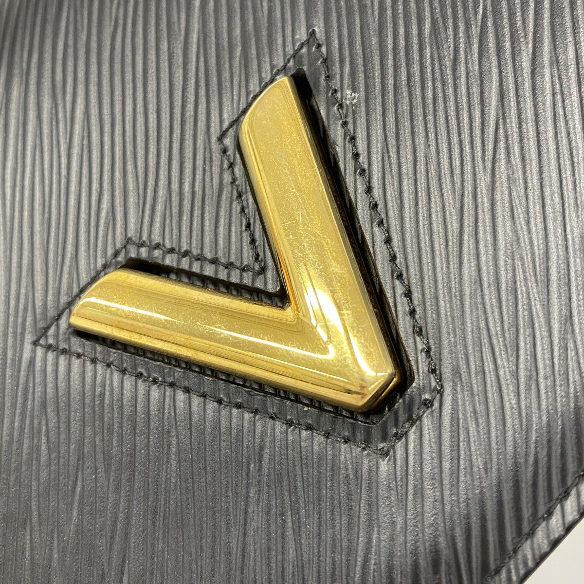 Louis Vuitton Shoulder Wallet Epi Portefeuille Twist Noir — view 8