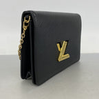 Louis Vuitton Shoulder Wallet Epi Portefeuille Twist Noir — view 2