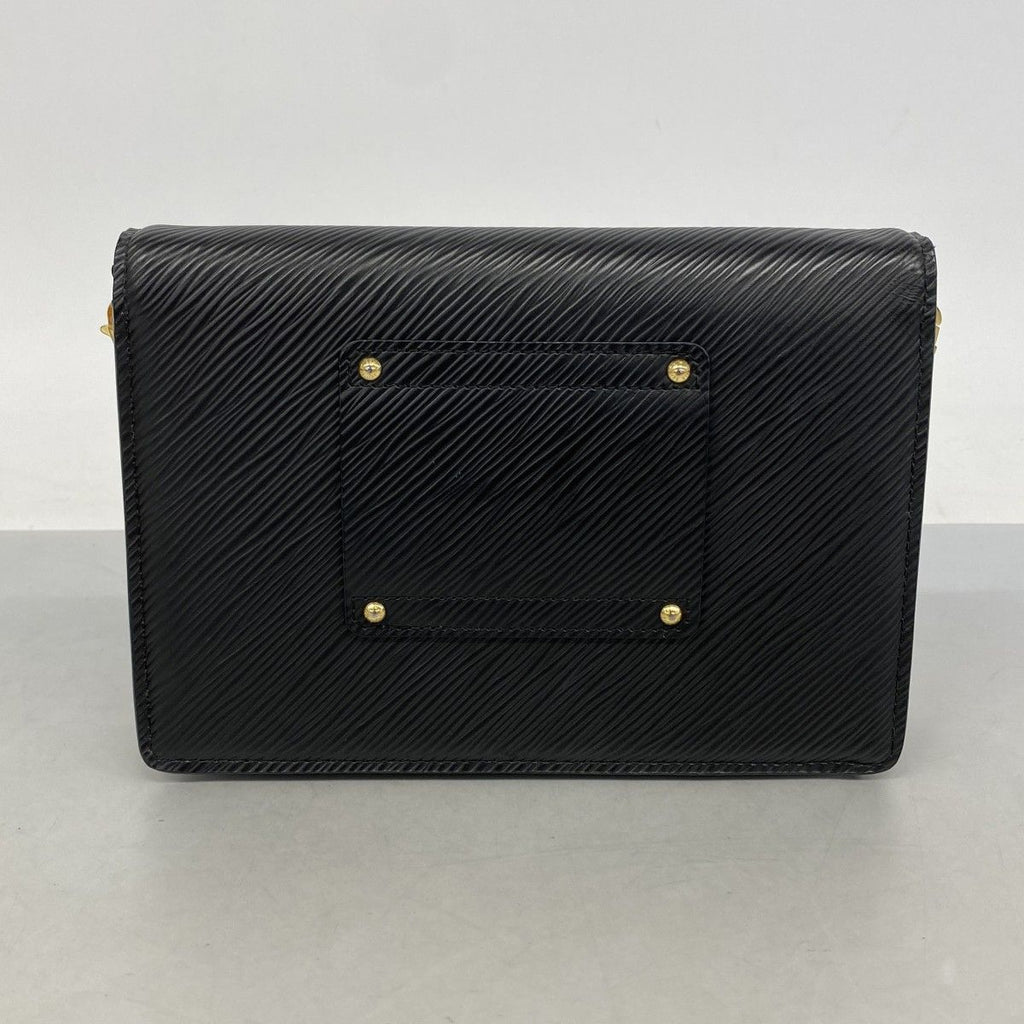 Louis Vuitton Shoulder Wallet Epi Portefeuille Twist Noir — view 9