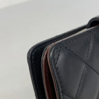 Chanel Wallet Quilted Lambskin Black Silver — view 7