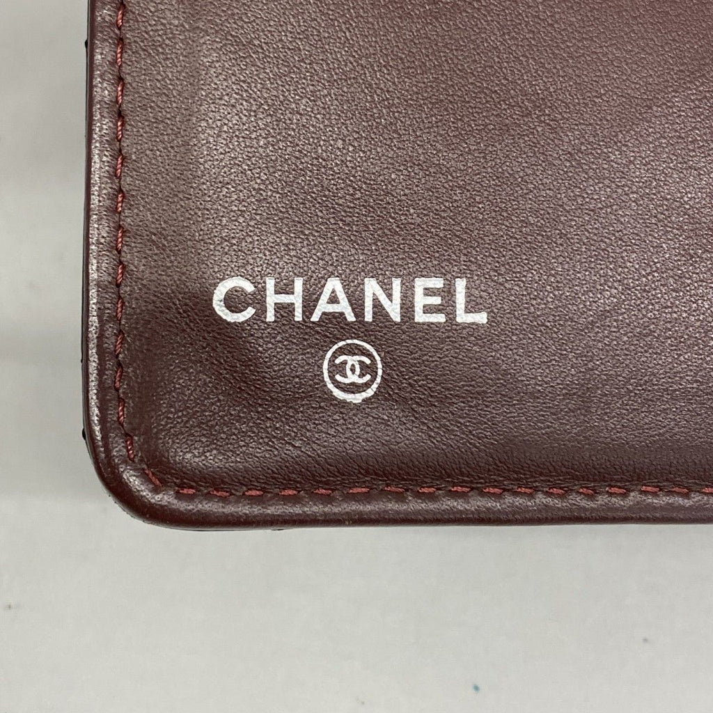 Chanel Wallet Quilted Lambskin Black Silver — view 4