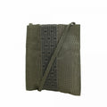 Hermes Shoulder Bag Her Line Pochette Canvas Gray