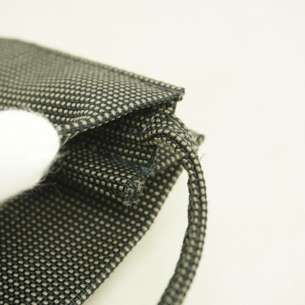 Hermes Shoulder Bag Her Line Pochette Canvas Gray — view 6