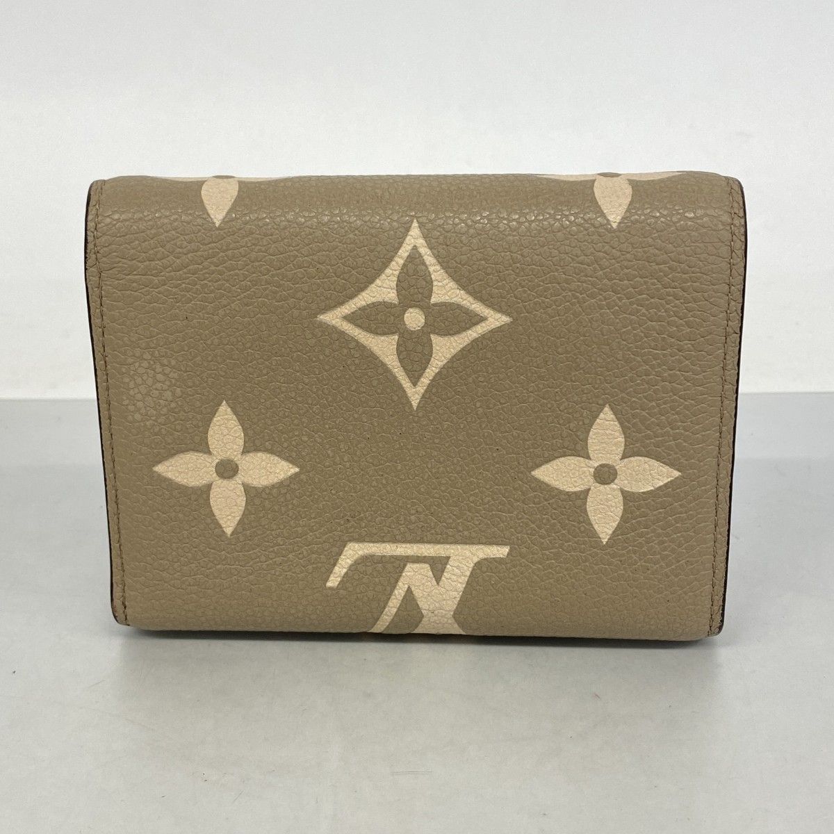 Louis Vuitton Trifold Wallet Monogram Empreinte Bicolor Portefeuille Victorine — view 9