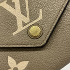 Louis Vuitton Trifold Wallet Monogram Empreinte Bicolor Portefeuille Victorine — view 7