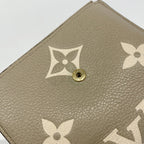 Louis Vuitton Trifold Wallet Monogram Empreinte Bicolor Portefeuille Victorine — view 8