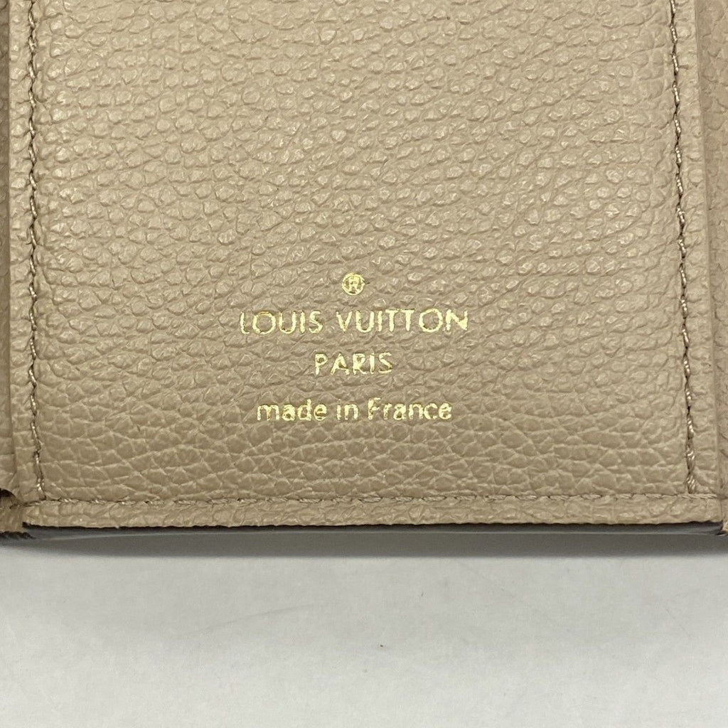 Louis Vuitton Trifold Wallet Monogram Empreinte Bicolor Portefeuille Victorine — view 4