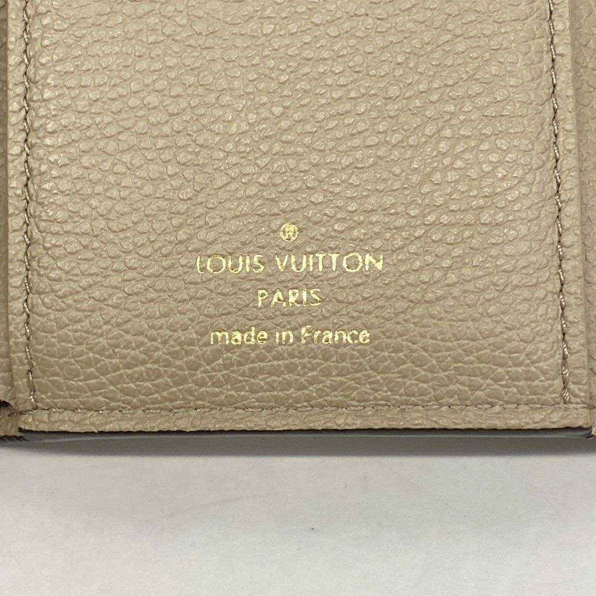 Louis Vuitton Trifold Wallet Monogram Empreinte Bicolor Portefeuille Victorine — view 4