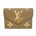 Louis Vuitton Trifold Wallet Monogram Empreinte Bicolor Portefeuille Victorine