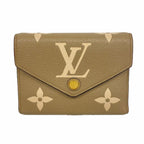 Louis Vuitton Trifold Wallet Monogram Empreinte Bicolor Portefeuille Victorine