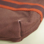 Hermes Tote Fourre Tout Cabas Canvas Bordeaux — view 6