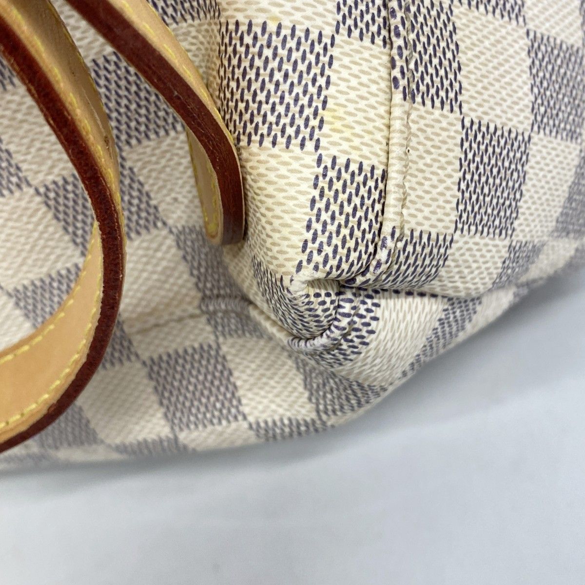 Louis Vuitton Backpack Damier Azur Sperone White — view 9