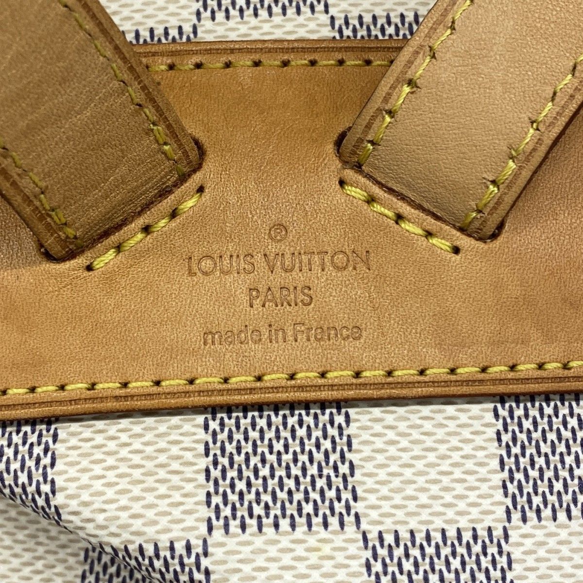 Louis Vuitton Backpack Damier Azur Sperone White — view 5