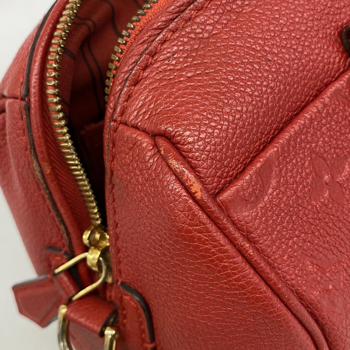 Louis Vuitton Handbag Monogram Empreinte Speedy Bandouliere 25 NM Cerise 2-Way — view 7