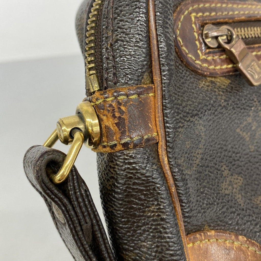 Louis Vuitton Clutch Monogram Marly Dragonne GM Brown — view 7