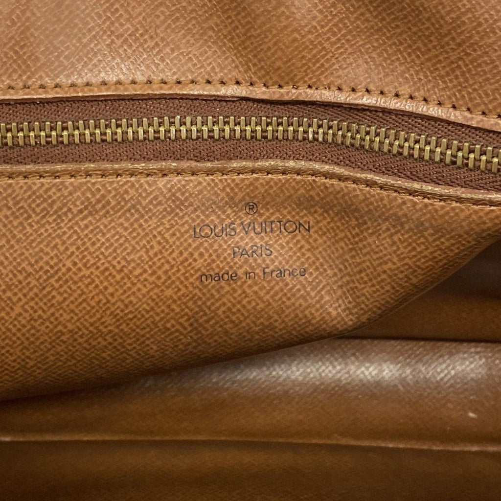 Louis Vuitton Clutch Monogram Marly Dragonne GM Brown — view 5