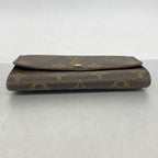 Louis Vuitton Wallet Monogram Porte-Monnaie Zip Brown — view 2