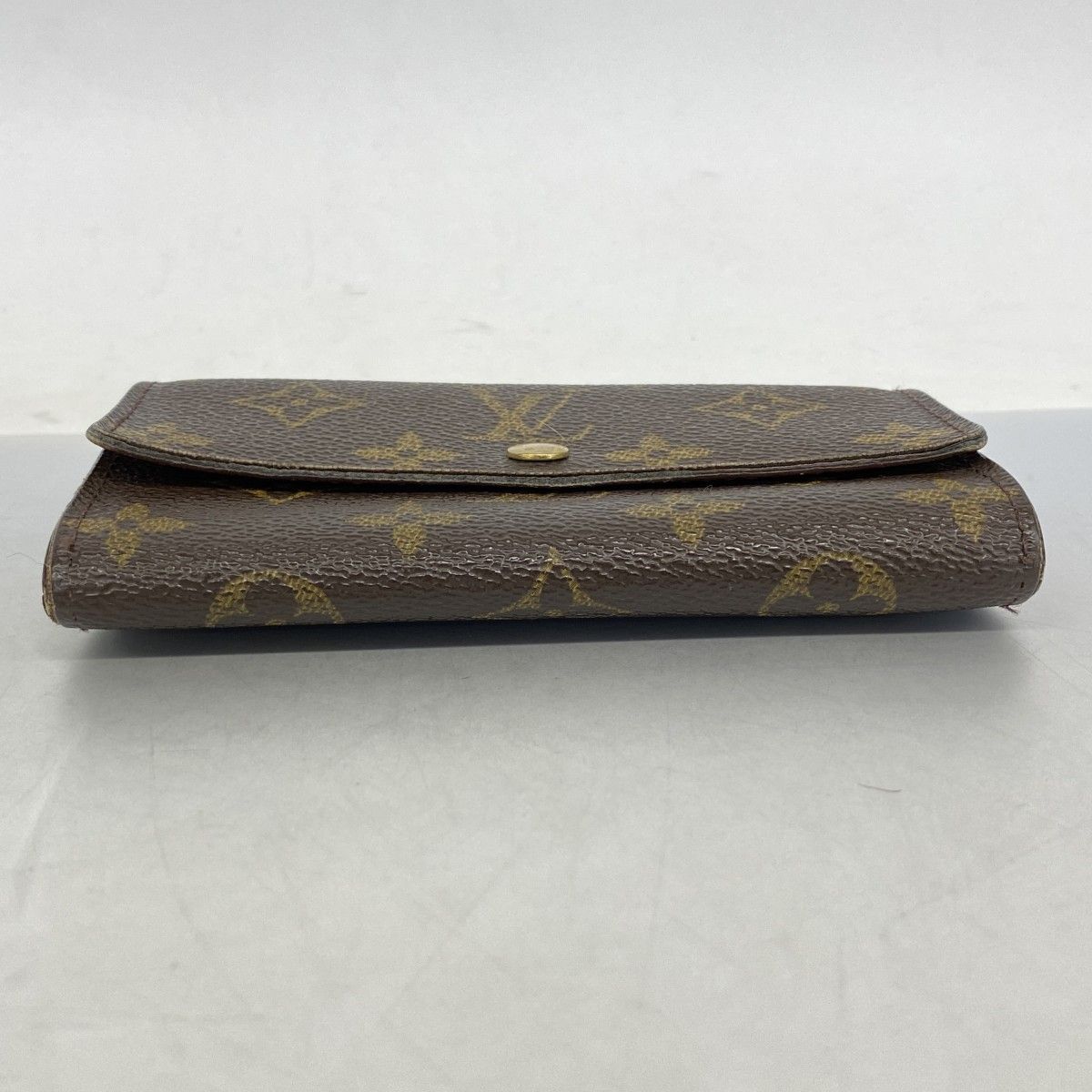 Louis Vuitton Wallet Monogram Porte-Monnaie Zip Brown — view 2