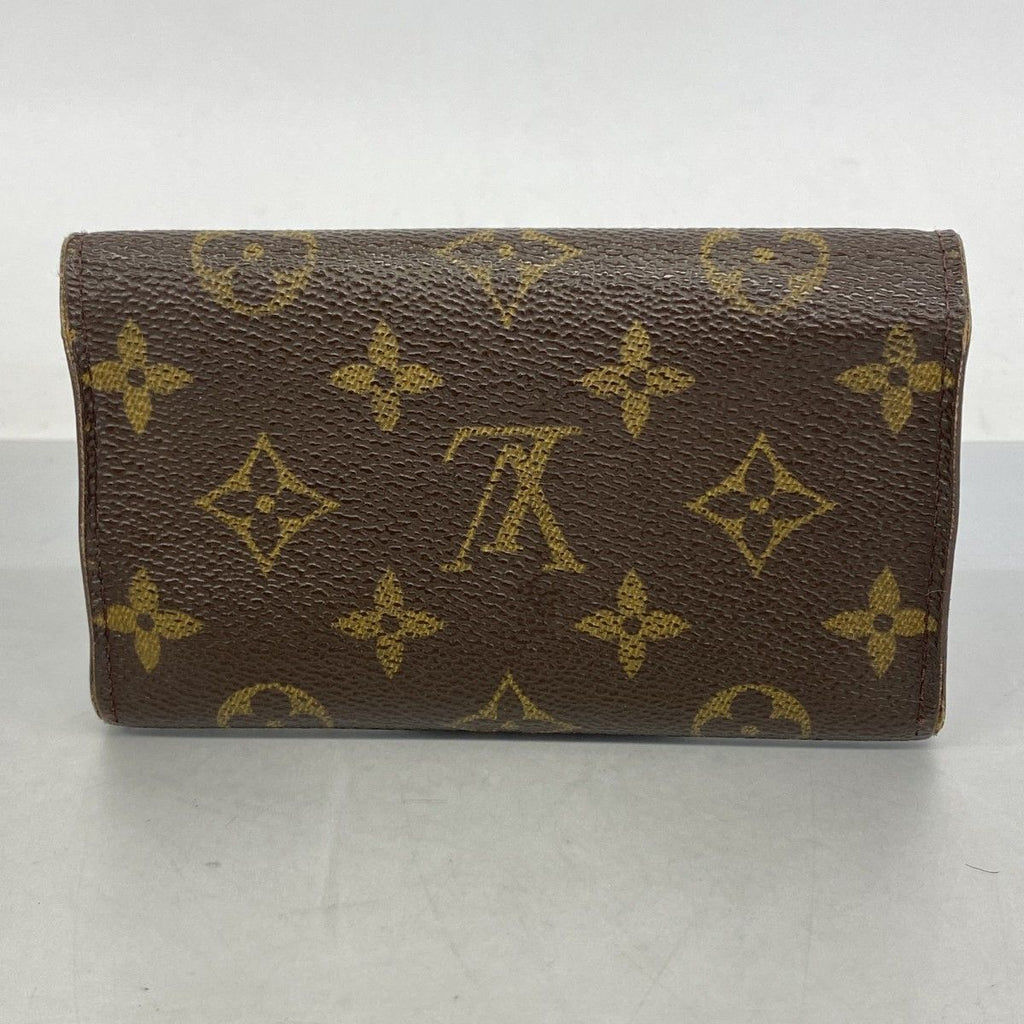 Louis Vuitton Wallet Monogram Porte-Monnaie Zip Brown — view 9
