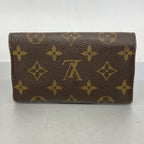 Louis Vuitton Wallet Monogram Porte-Monnaie Zip Brown — view 9