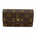 Louis Vuitton Wallet Monogram Porte-Monnaie Zip Brown