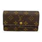 Louis Vuitton Wallet Monogram Porte-Monnaie Zip Brown