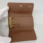 Louis Vuitton Key Case Monogram Multicles 4 Brown Key Holder — view 3