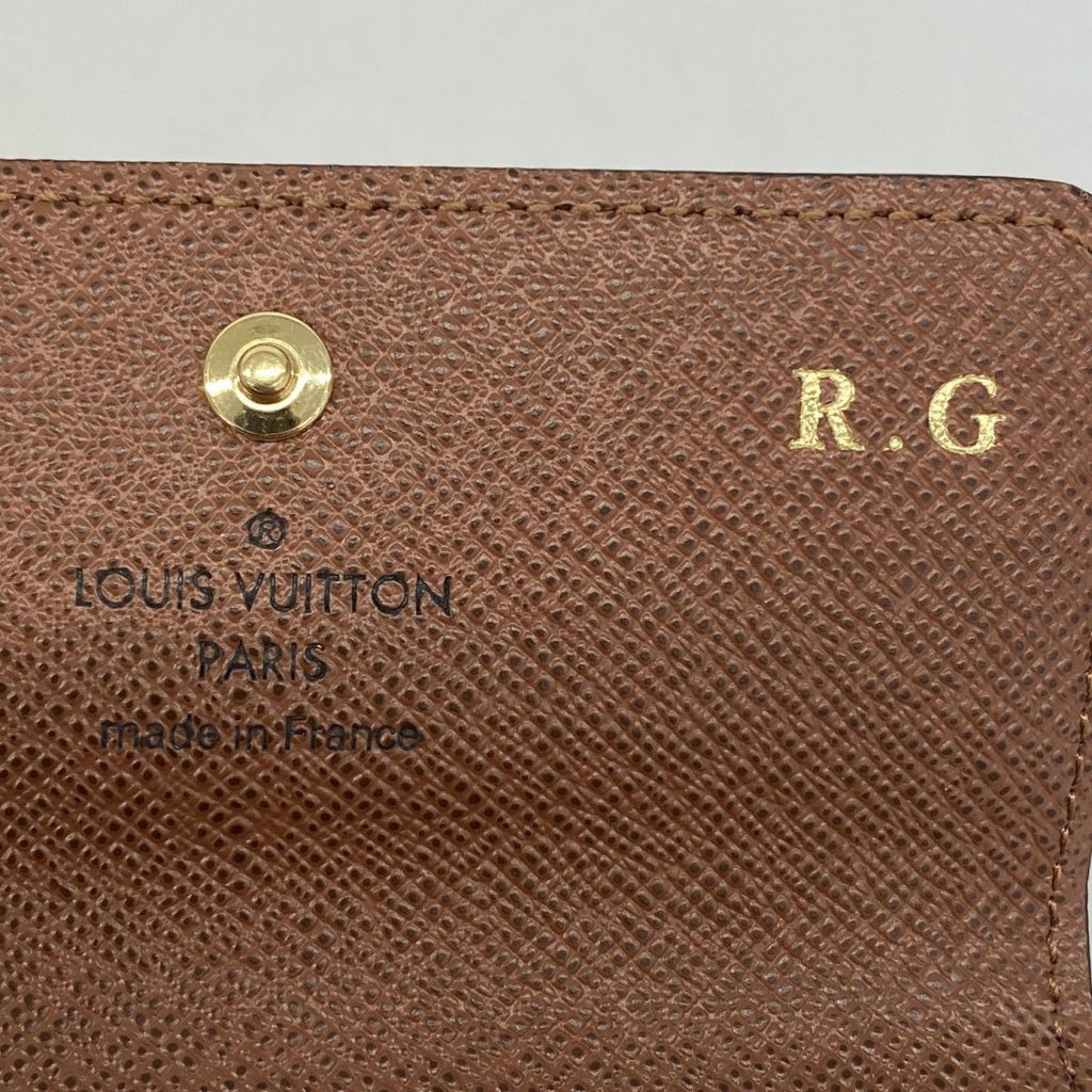 Louis Vuitton Key Case Monogram Multicles 4 Brown Key Holder — view 4