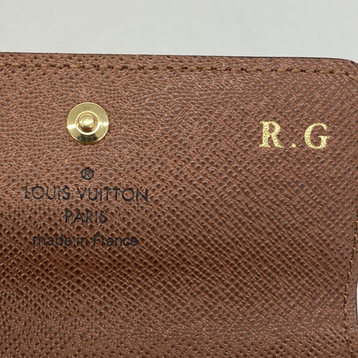 Louis Vuitton Key Case Monogram Multicles 4 Brown Key Holder — view 4