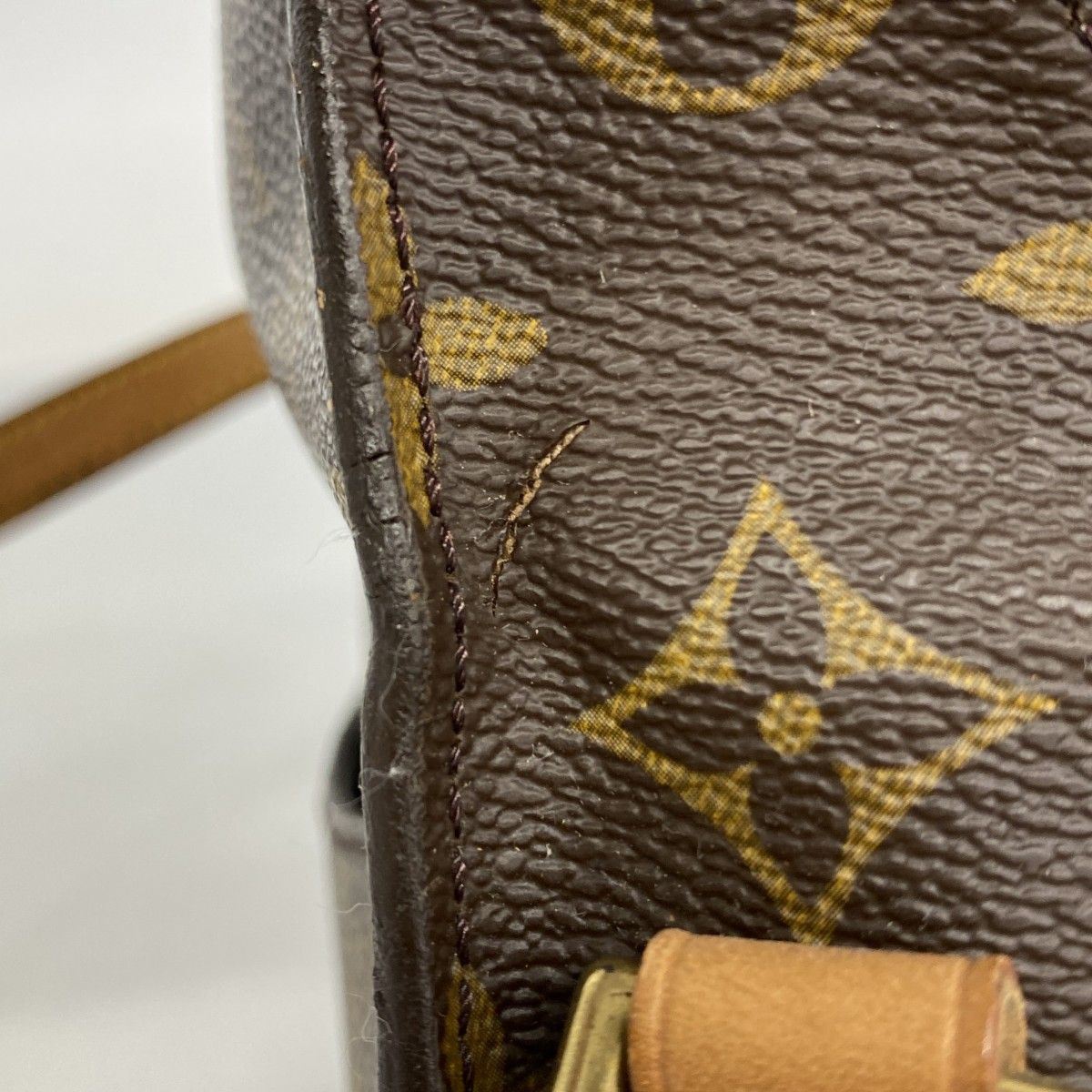 Louis Vuitton Shoulder Bag Monogram Saint Cloud PM Brown — view 7