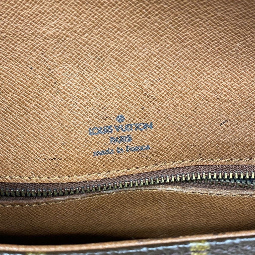 Louis Vuitton Shoulder Bag Monogram Saint Cloud PM Brown — view 5