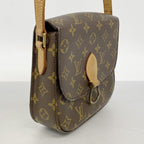 Louis Vuitton Shoulder Bag Monogram Saint Cloud PM Brown — view 2