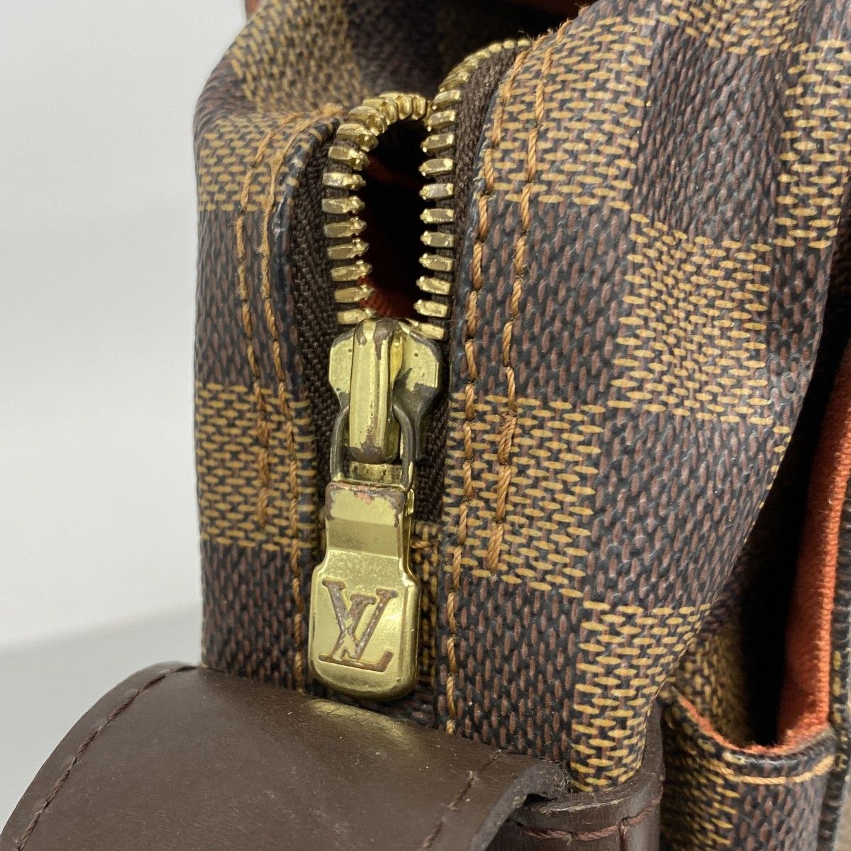 Louis Vuitton Shoulder Bag Damier Naviglio Ebene — view 9
