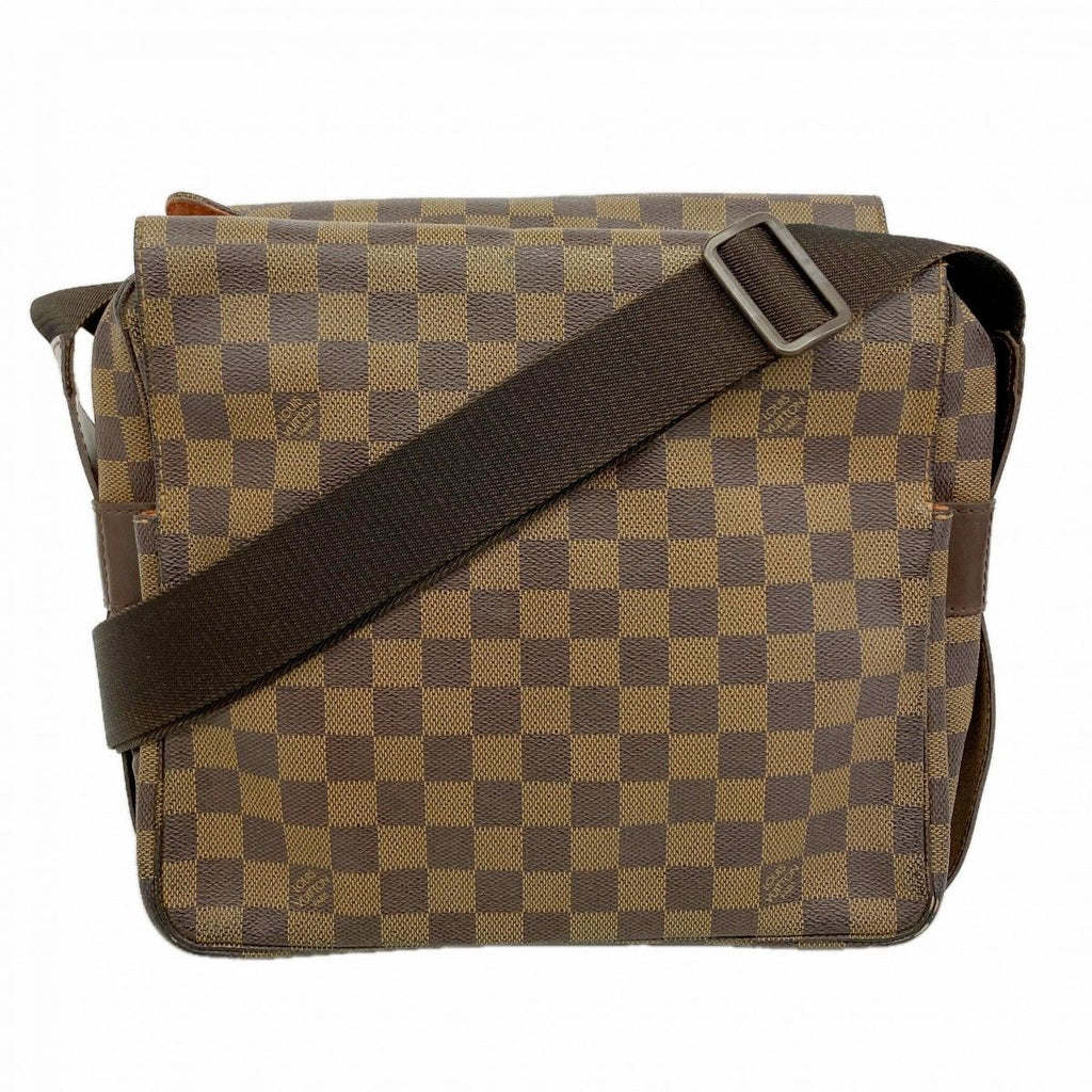 Louis Vuitton Shoulder Bag Damier Naviglio Ebene