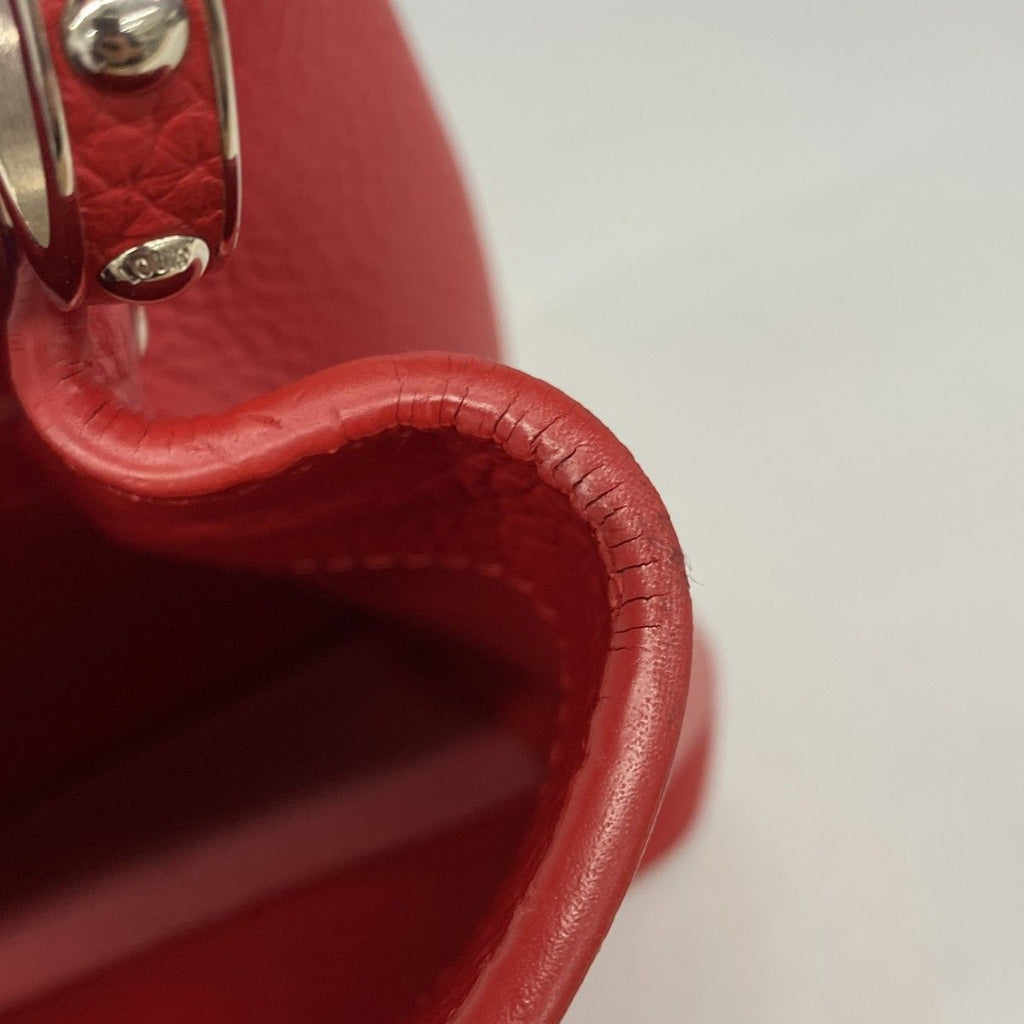 Louis Vuitton Handbag Taurillon Capucines PM Ruby 2-Way — view 6