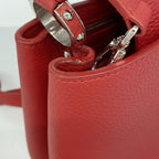 Louis Vuitton Handbag Taurillon Capucines PM Ruby 2-Way — view 9