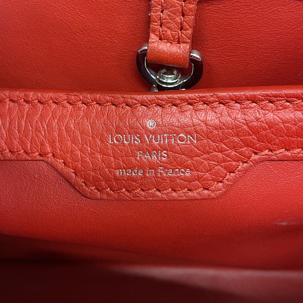 Louis Vuitton Handbag Taurillon Capucines PM Ruby 2-Way — view 5