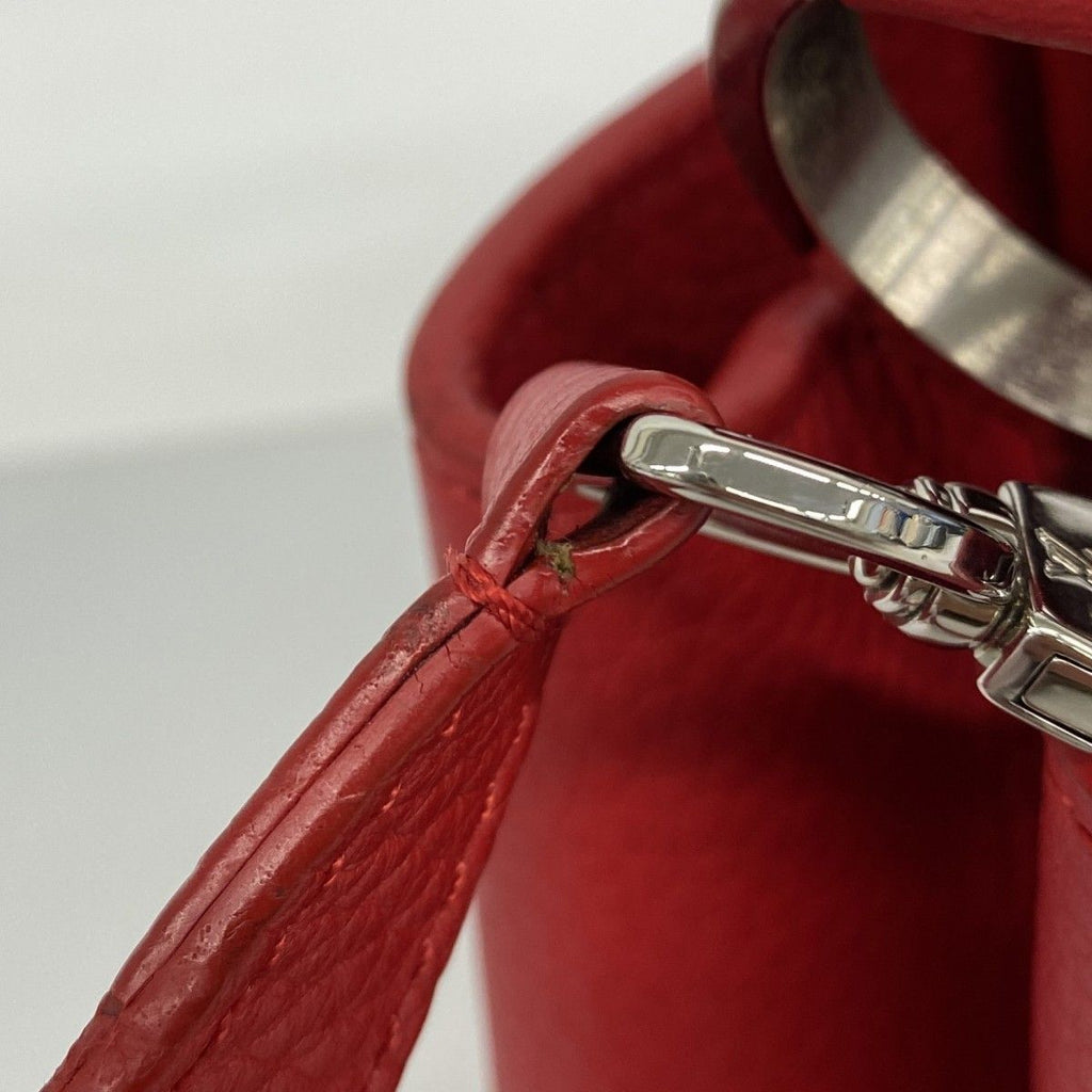 Louis Vuitton Handbag Taurillon Capucines PM Ruby 2-Way — view 7