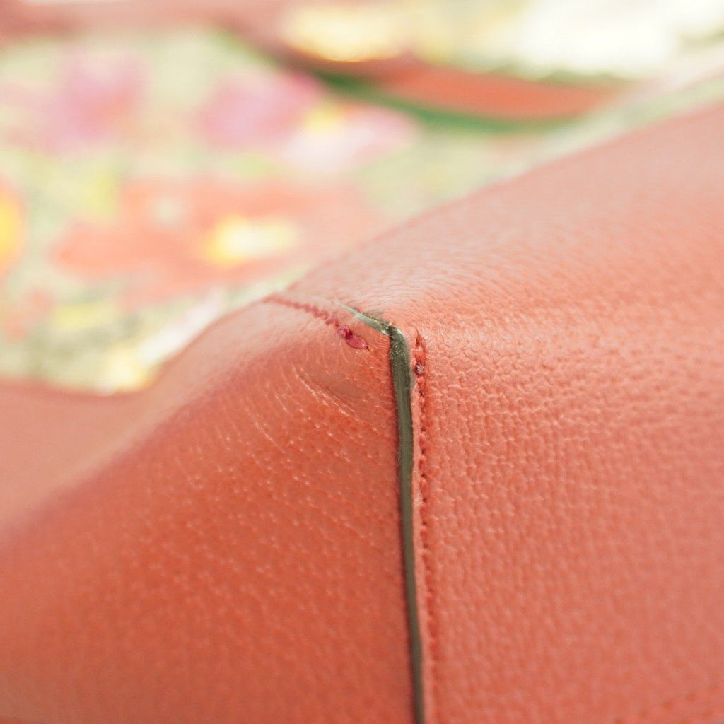 Gucci Tote Ophidia GG Flora Red Multicolor Champagne Gold — view 7