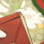 Gucci Tote Ophidia GG Flora Red Multicolor Champagne Gold — view 8