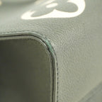 Louis Vuitton Tote Monogram Empreinte Bicolor On The Go MM Black Beige 2-Way — view 6
