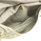 Louis Vuitton Shoulder Bag Monogram Mini Lin Saumur Ebene — view 4
