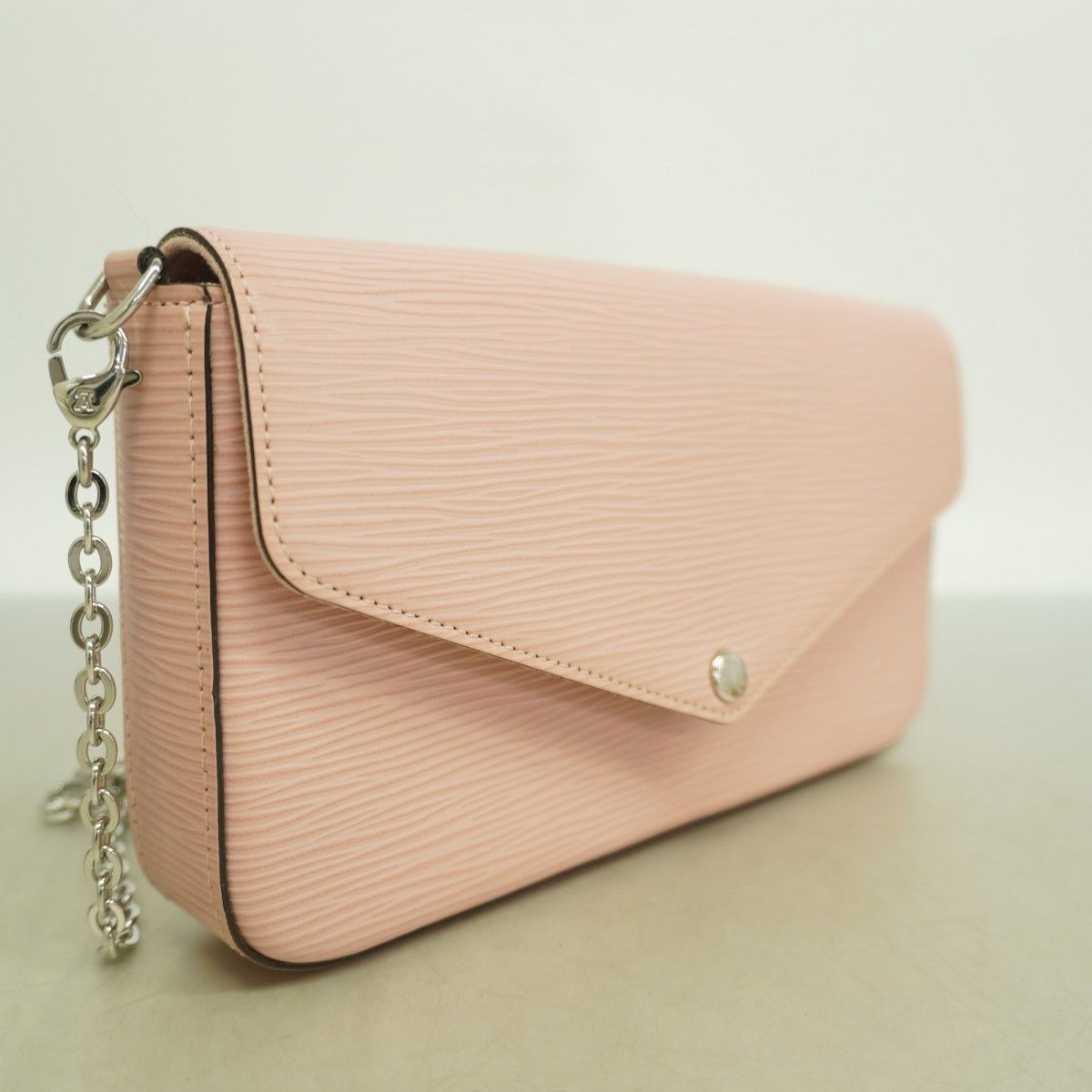 Louis Vuitton Shoulder Wallet Epi Pochette Felicity Rose Velours — view 2