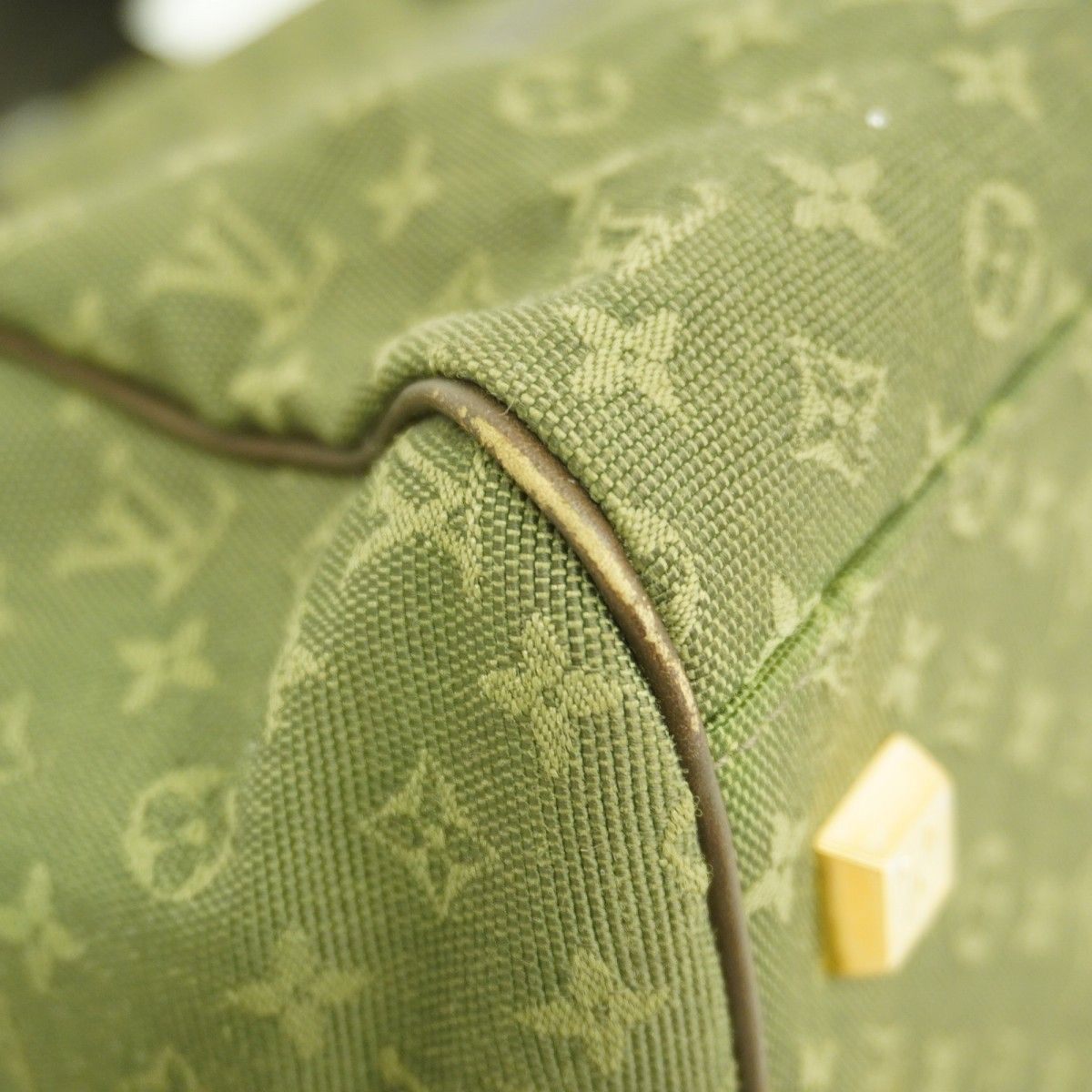 Louis Vuitton Handbag Monogram Mini Josephine GM Khaki — view 7